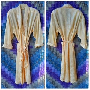 Victoria's Secret vintage satin Cream Robe